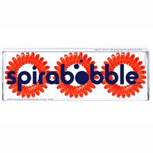 Load image into Gallery viewer, Red SpiraBobble | Spiral Hair Bobbles & Hair Ties