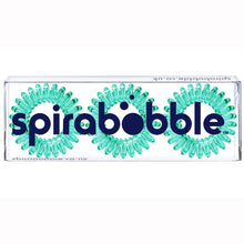 Load image into Gallery viewer, Serene Green SpiraBobble | Spiral Hair Bobbles & Hair Ties