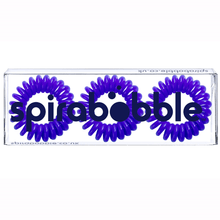 Load image into Gallery viewer, Deep Purple SpiraBobble | Spiral Hair Bobbles &amp; Hair Ties
