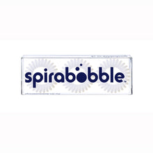 Load image into Gallery viewer, Ice White SpiraBobble | Spiral Hair Bobbles & Hair Ties