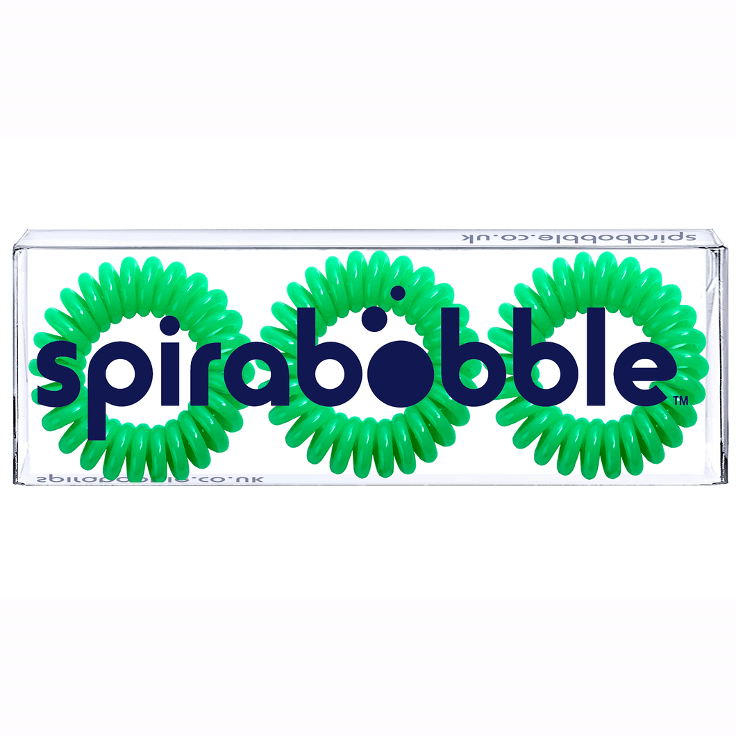 Lime Green SpiraBobble | Spiral Hair Bobbles & Hair Ties
