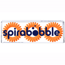 Load image into Gallery viewer, Tangerine Orange SpiraBobble | Hair Bobbles &amp; Hair Ties
