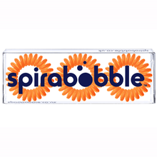 Load image into Gallery viewer, Tangerine Orange SpiraBobble | Hair Bobbles &amp; Hair Ties
