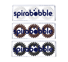 Load image into Gallery viewer, SpiraBobble Work Collection Spiral Hair Bobbles &amp; Hair Ties
