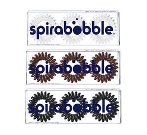 SpiraBobble Work Collection Spiral Hair Bobbles & Hair Ties