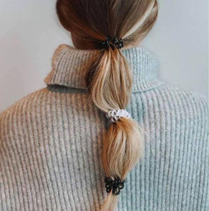 Monochrome Magic SpiraBobbles | Spiral Hair Bobbles & Hair Ties