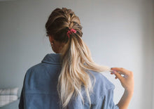 Load image into Gallery viewer, Navy and Nice SpiraBobble | Spiral Hair Bobbles &amp; Hair Ties
