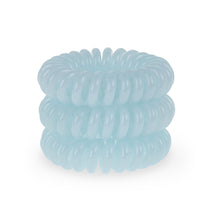 Load image into Gallery viewer, Absolutely Aqua Blue SpiraBobble  | Spiral Hair Bobbles &amp; Hair Ties
