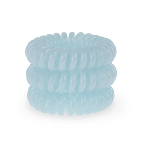 Absolutely Aqua Blue SpiraBobble  | Spiral Hair Bobbles & Hair Ties