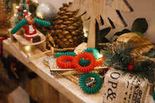 Load image into Gallery viewer, 🎄 Christmas Colours SpiraBobble Box | Spiral Hair Bobbles &amp; Hair Ties
