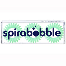 Load image into Gallery viewer, Aqua Green SpiraBobble | Spiral Hair Bobbles &amp; Hair Ties
