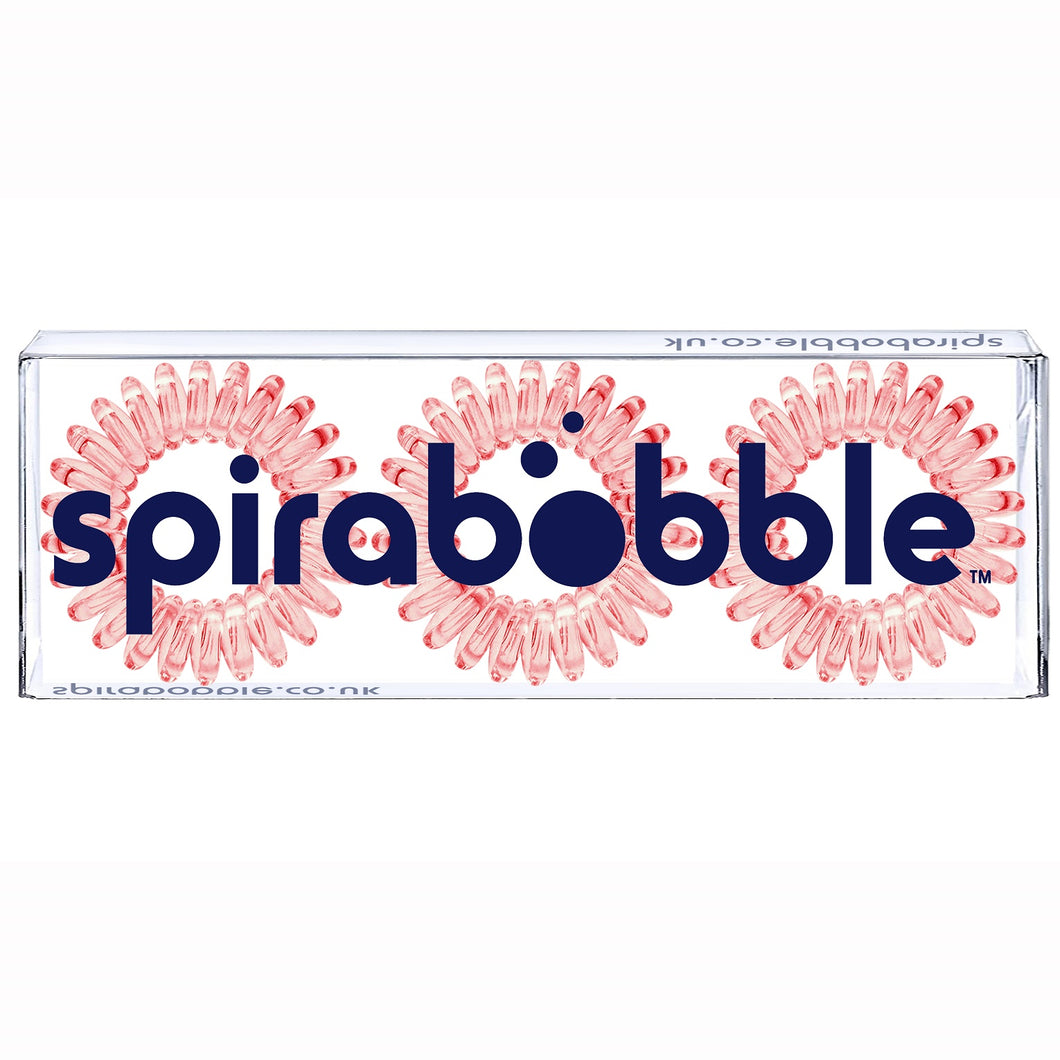 Barely Red SpiraBobble | Spiral Hair Bobbles & Hair Ties