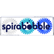 Load image into Gallery viewer, Blue Heaven SpiraBobble Collection | Hair Bobbles &amp; Hair Ties
