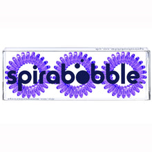 Load image into Gallery viewer, Deep Purple SpiraBobble | Spiral Hair Bobbles &amp; Hair Ties
