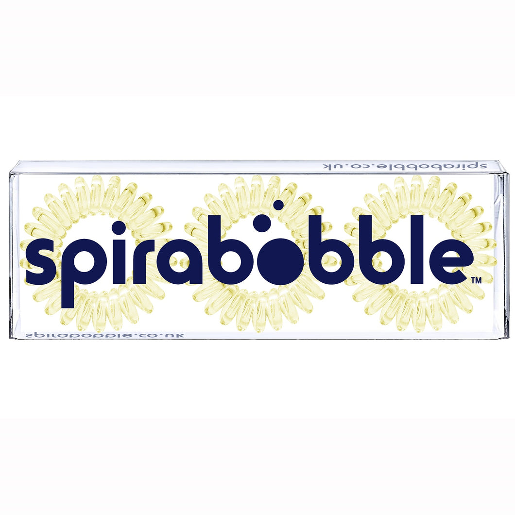 Light Yellow SpiraBobble | Spiral Hair Bobbles & Hair Ties