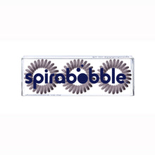 Load image into Gallery viewer, spirabobble-spira-bobble-original-granite-grey-spiral-hairbobble-hairtie-haircoil-clear-box-of-3-spirabobble.co.uk
