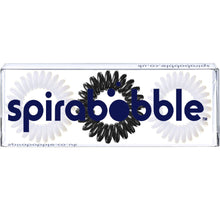 Load image into Gallery viewer, Monochrome Magic SpiraBobbles | Spiral Hair Bobbles &amp; Hair Ties
