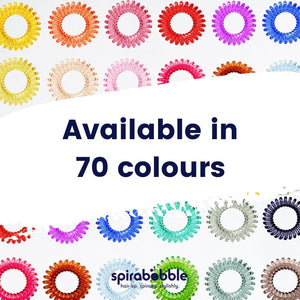 Monochrome Magic SpiraBobbles | Spiral Hair Bobbles & Hair Ties